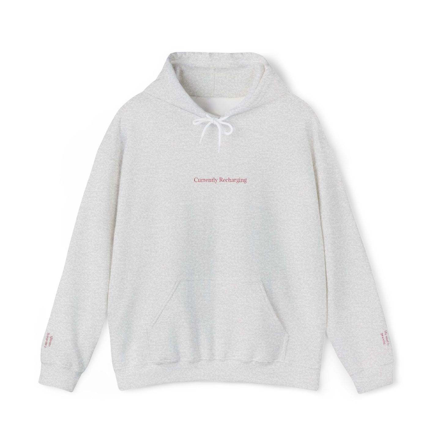 Currently Recharging Affirmation Heavy Blend™ Hoodie
