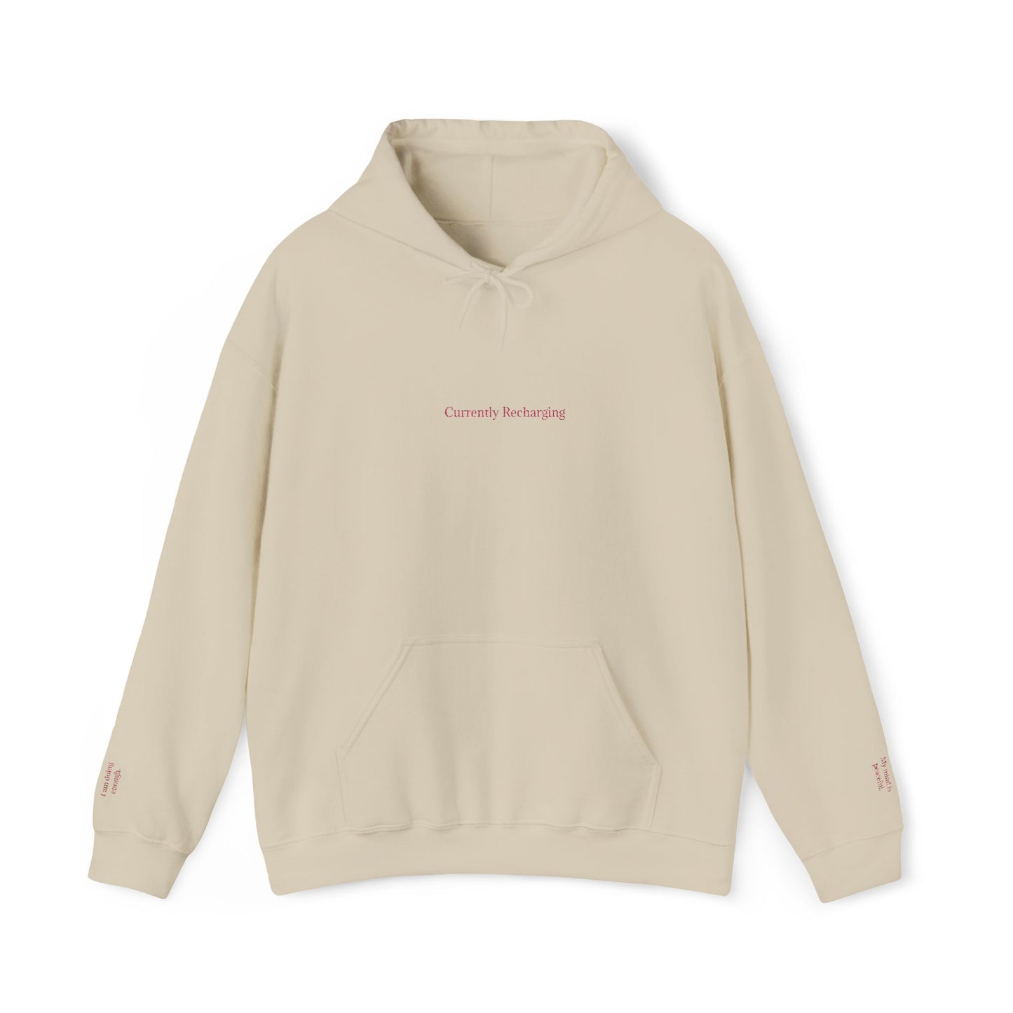 Currently Recharging Affirmation Heavy Blend™ Hoodie