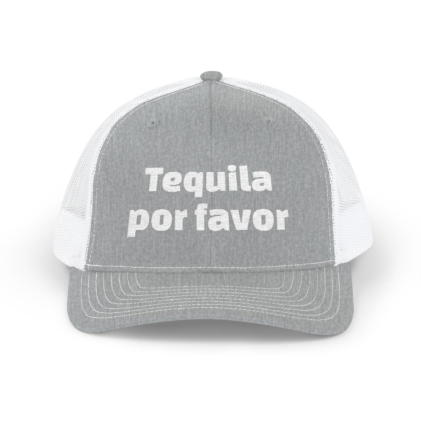 Tequila Por Favor Snapback Trucker Cap (Embroidery)