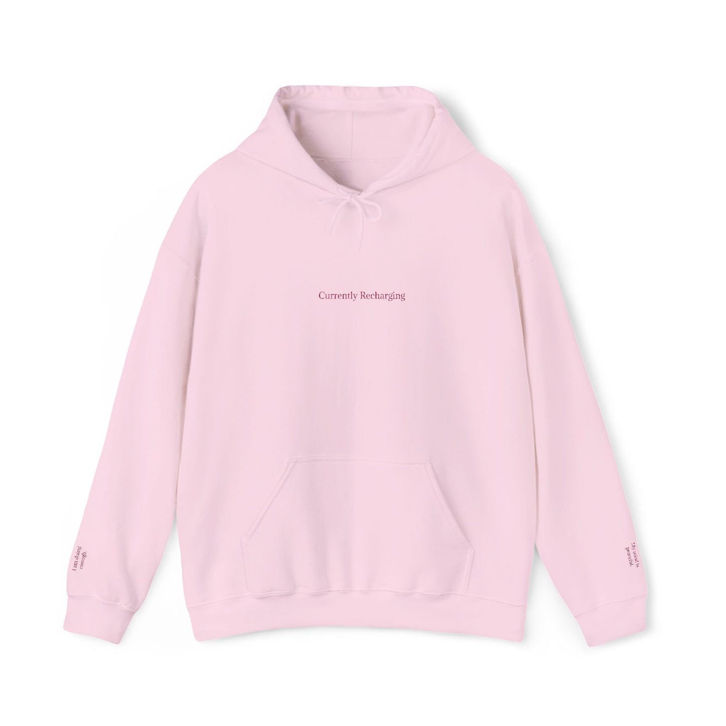 Currently Recharging Affirmation Heavy Blend™ Hoodie