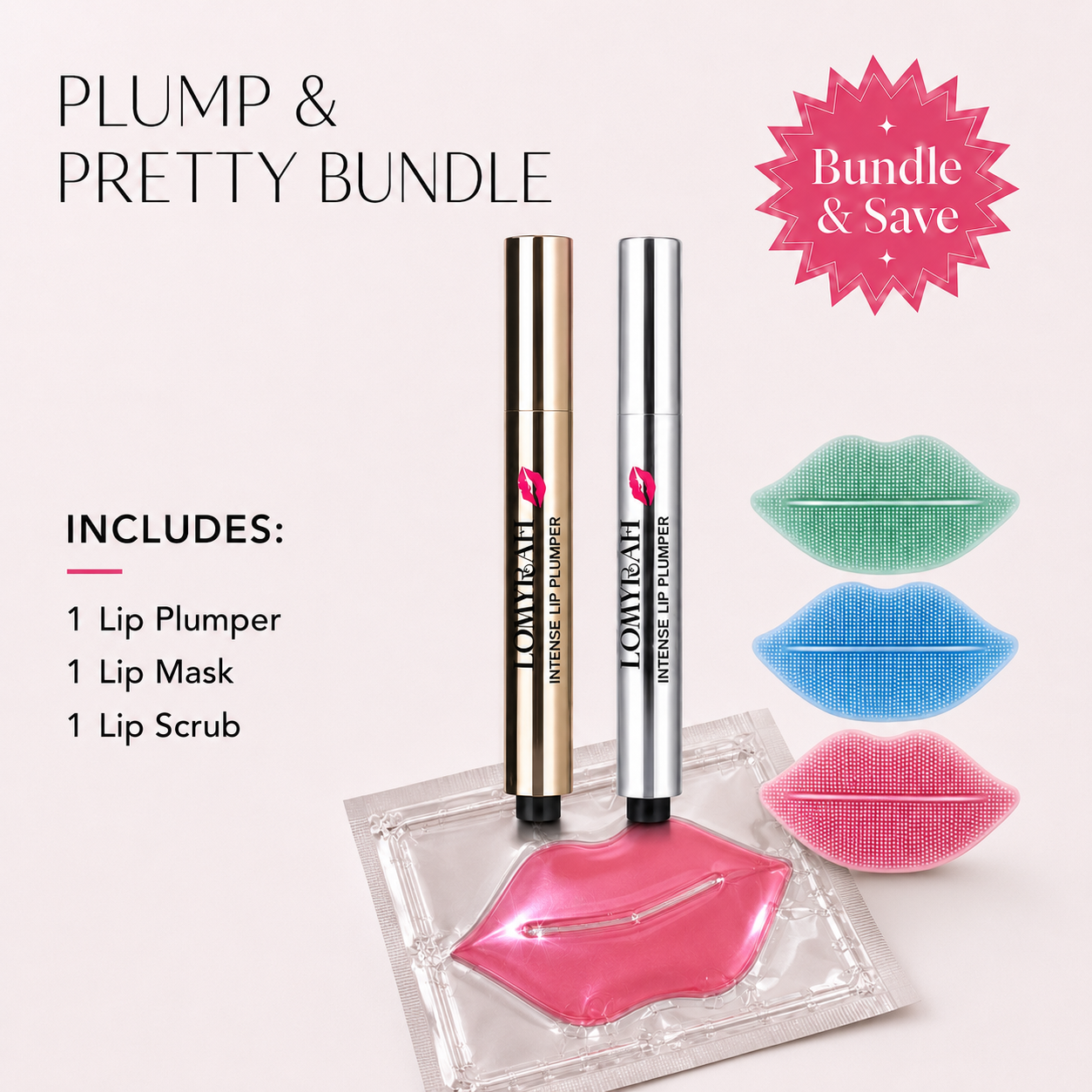 Plump & Pretty Bundle - Chrome