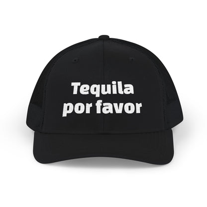 Tequila Por Favor Snapback Trucker Cap (Embroidery)
