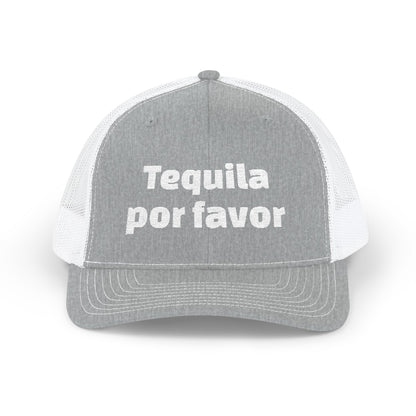 Tequila Por Favor Snapback Trucker Cap (Embroidery)
